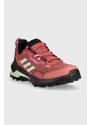 Boty adidas TERREX Ax4 dámské, růžová barva