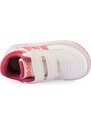 Dětské boty Adidas Jr Hoops White-Pink