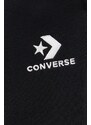 Tepláky Converse černá barva, hladké, 10023873.A01-CONVERSEBL