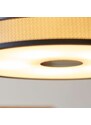 Šedé kovové stropní světlo Halo Design Frame 24 cm