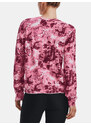 Under Armour Mikina Rival Terry Print Crew-PNK - Dámské