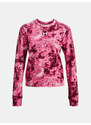 Under Armour Mikina Rival Terry Print Crew-PNK - Dámské