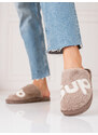 Women's slippers Shelvt warm beige