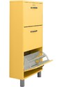 Žlutý lakovaný botník Tenzo Malibu 58 x 24 cm