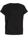 Černé tričko VILA Smurfy - Dámské