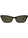 Sluneční brýle Ray-Ban LADY BURBANK dámské, hnědá barva, 0RB2299