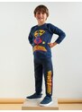 Sinsay - Tepláky jogger Superman - námořnická modrá