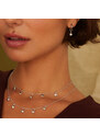 Stříbrný náhrdelník Hot Diamonds Most Loved DN163 50 mmStříbrný náhrdelník Hot Diamonds Most Loved DN163 50 mm