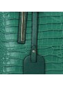 Dámská kabelka kufřík Hernan zelená HB0239