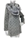 Maistyle Stylový a teplý zimní kabát s délkou do pasu a elegantní vzhled
