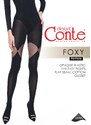 Conte Woman's Tights & Thigh High Socks Foxy Grafit