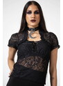 Tričko dámské - Mystic Lace Keyhole - KILLSTAR - KSRA005782