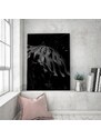 Gario Obraz na plátně Černobílá monstera - Dmitry Belov Rozměry: 40 x 60 cm