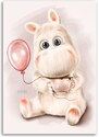 Gario Obraz na plátně Růžový balonek - Svetlana Gracheva Rozměry: 40 x 60 cm