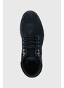 Kožené boty Tommy Hilfiger pánské, tmavomodrá barva
