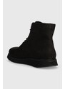 Kotníkové boty Calvin Klein Lace Up Boot pánské, černá barva
