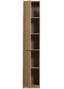 Hoorns Dubová úzká modulární skříň Noaha 199 x 40 cm