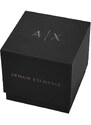 Hodinky Armani Exchange stříbrná barva