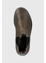 Kožené kotníkové boty Blundstone 1469 pánské, šedá barva