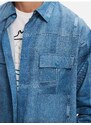 Modrá pánská džínová košile Desigual Raw - Pánské