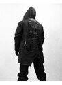Fashionformen Voděodolná pánská zimní bunda parka černá OJ Numb