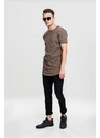 Urban Classics Shaped Long Tee army green