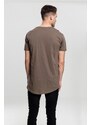 Urban Classics Shaped Long Tee army green