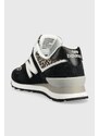 Sneakers boty New Balance Wl574bi2 černá barva, WL574BI2-BI2