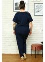 Dámský overal Karko Karko_Jumpsuit_Q095_Navy_Blue