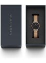 Hodinky Daniel Wellington Petite 28 Melrose růžová barva