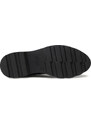 s.Oliver dámské kožené kotníkové boty pérka 5-25482 černé