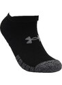 Pánské ponožky Under Armour Heatgear No Show 3-Pack Socks Gray