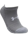 Pánské ponožky Under Armour Heatgear No Show 3-Pack Socks Gray