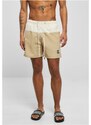 Pánské koupací kraťasy Urban Classics Block Swim Shorts - unionbeige/softseagrass