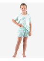 Dívčí pyžamo Gina modré (29008-LYMMMZ) 140
