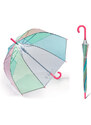 ESPRIT Rainbow dámský průhledný duhový deštník