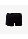 Hugo Boss Stretch-Cotton Trunks With Logo Waistbands 5-Pack Black