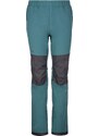 Dětské softshellové outdoorové kalhoty Kilpi RIZO-J tmavě zelená