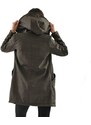 Dámský Kabát s kapucí Barrsa Beran khaki