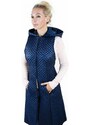 Prošívaná vesta modrá voděodolná | Fancy Blue Vest Waterproof