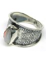 AutorskeSperky.com - Stříbrný prsten s opálem - S7087