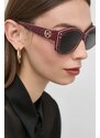 Sluneční brýle Michael Kors CHARLESTON dámské, vínová barva, 0MK2175U