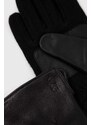 Rukavice Polo Ralph Lauren pánské, černá barva