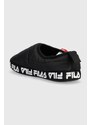 Pantofle Fila Comfider černá barva, FFM0147