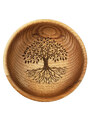 AMADEA Dřevěná miska strom, masivní dřevo, 18 cm