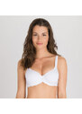 PLAYTEX FLOWER ELEGANCE UNDERWIRE BRA - Women's bra with bones - white