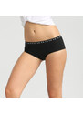 DIM MENSTRUAL NIGHT BOXER - Night and day menstrual panties - black