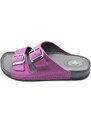 Dámské kožené pantofle SANTÉ N211-1-75 fialová