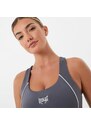 Everlast Longline Panel Sports Bra Grey