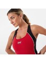 Everlast Longline Panel Sports Bra Red